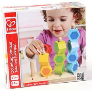 Hape Wooden Block Counting Stacker