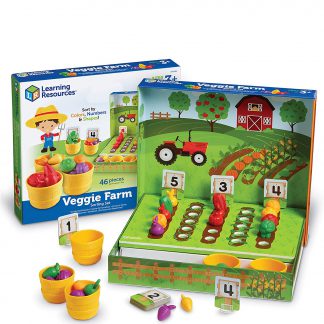 Learning Resources Veggie Farm Sorting Set